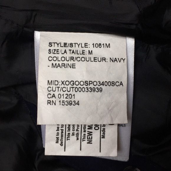 COPY - CANADA GOOSE W1 BLAZER X HENRY POOLE (Navy) - Picture 8 of 11